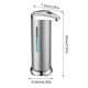 thumbnail image 2 of pstuiky Dispensador automático de jabón, dispensador de jabón sin contacto, dispensador de jabón de manos, dispensador de jabón de acero inoxidable a pilas para la cocina., 2 of 7