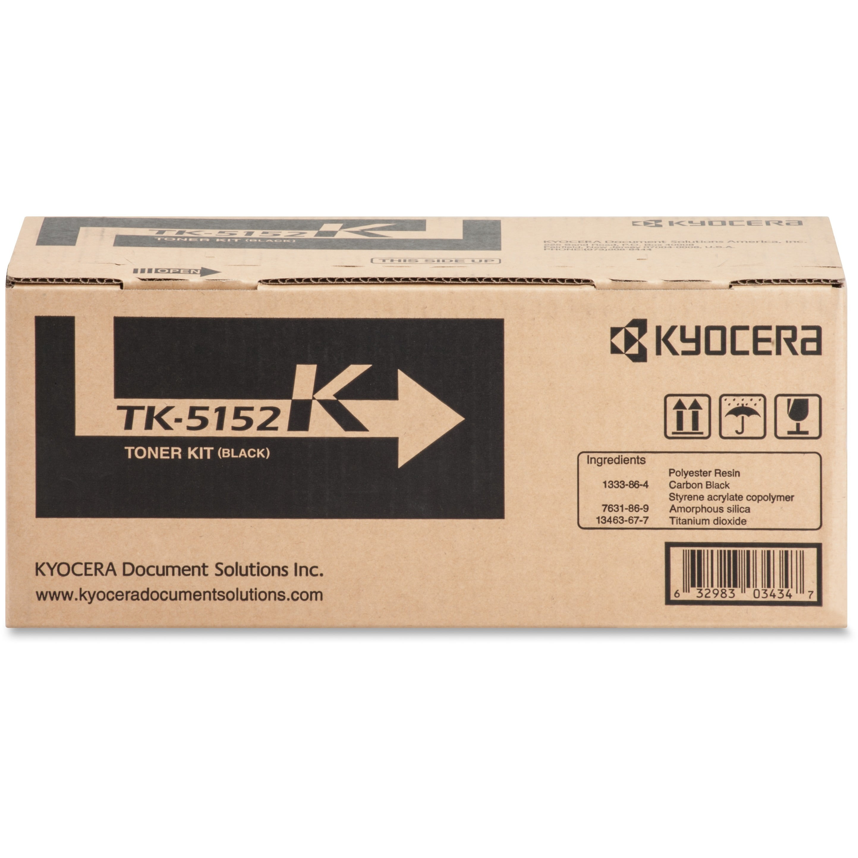 Kyocera TK5152K Original Toner Cartridge, 1 Each (Quantity) Walmart
