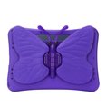 thumbnail image 2 of TECH CIRCLE Shockproof Case for 11" Samsung Galaxy Tab A9+Plus/S9/S8/S7 & 10.9" Tab S9 FE Tablets - Cute Butterfly Hard Case, 360 Degree Rotating Stand, Lightweight Cover for Kids/Boys/Girls, Purple, 2 of 6