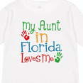 thumbnail image 4 of Inktastic My Aunt in Florida Loves Me Boys or Girls Long Sleeve Toddler T-Shirt, 4 of 5