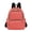 Plain Red, variant on JIALIOU Mini Backpack Purse for Women Quilted Casual Daypack Small Travel Shoulder Bag, Pastel Green