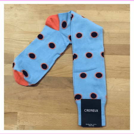 

Italy Cremieux Mens Dress Socks Cotton Blend LT Blue SIZE:6-12.5
