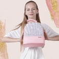 thumbnail image 4 of Sunveno Insulated Lunch Box Double Deck Cooler Bag, Pink, 4 of 4