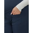 thumbnail image 5 of INSPIRE CHIC Womens Work Maternity Pants Business Stretchy Over the Belly Formal Pregnancy Trousers with Pockets M Blue, 5 of 6