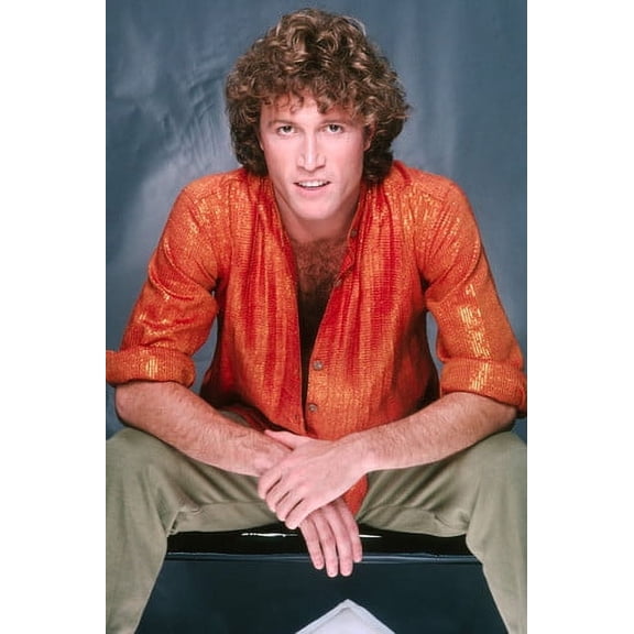 Andy Gibb in Orange Shirt Hunky 24x36 Poster