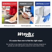 WypAll PowerClean X70 Cloths Medium Duty Wipes (41455), Pop-Up Box, Long Lasting Towels, White (10 Packs of 96 Sheets, 960 Sheet Total)