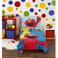 thumbnail image 1 of Sesame Street Ensemble de Lit pour Tout-Petits 4 Pcs Bleu, Rouge, Jaune - Couette, Drap-Housse, Drap Plat, Taie d'Oreiller Réversible, 1 of 5