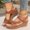 Brown, variant on YLOMAY Sandals Women Women's Fashion Casual Summer New Style Solid Color Fish Mouth Wedge Heel Thick Bottom Sandals Casual Walking Flip Flops up to 45% off