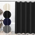 thumbnail image 1 of Cortina De Baño Antimoho SCHIB Cortina De Baño impermeable 180 × 180 Cm negro, 1 of 3