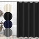 thumbnail image 1 of Cortina De Baño Antimoho SCHIB Cortina De Baño impermeable 180 × 180 Cm negro, 1 of 3