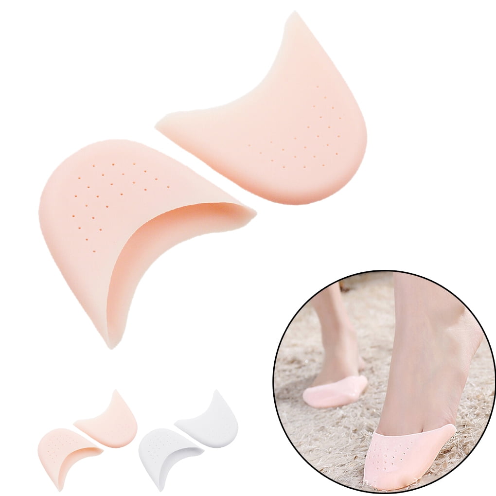 1Pair Silica Gel Ballet Pointe Dance Shoe Pads Toe Cap Protector
