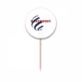 thumbnail image 1 of Ribbon Surrounds Shelter Sweetness Toothpick Flags Round Labels Party Decoration, 1 of 3