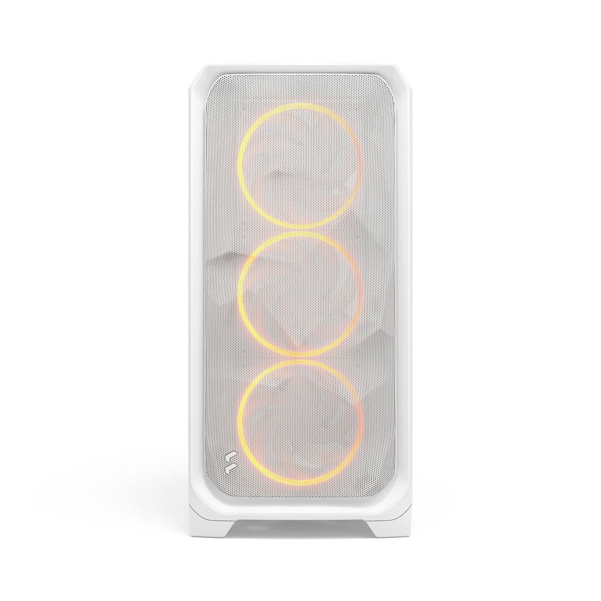 Fractal Design Meshify 3 XL RGB E-ATX Full Tower PC Case -  White Chassis with Clear TG Side Panel