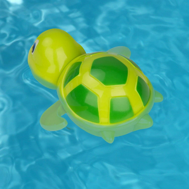 Wekity Baby Bath Toys Floating Wind-up Turtles Swimming Pool Games