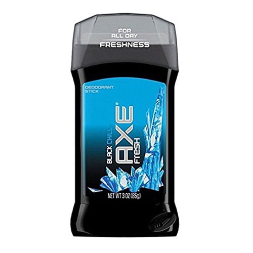 AXE Fresh 24 Hour Deodorant Stick, Black Chill, 3 Oz, 2 Pack