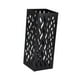 thumbnail image 2 of Contenedor de almacenamiento de almacenamiento de rectangular Contenedor de almacenamiento Hollow Patrón hueco Multifunción Flores secas no Negro, 2 of 8