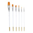 thumbnail image 1 of 6Pcs Household Painting Brushes Multi-function Paint Brushes Convenient Artist Brushes, 1 of 9