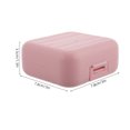 thumbnail image 2 of WHAMVOX Organizador Portátil De Medicamentos Rosa Con Compartimentos Sellados Para Almacenamiento Seguro, 2 of 6