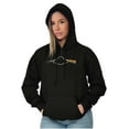 thumbnail image 3 of Cool Outer Space Galaxy UFO Believers Unisex Plus Fleece Graphic Hoodie Brisco Brands 2X, 3 of 5