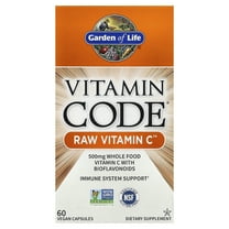 Garden of Life Vitamin Code Raw Vitamin C 60 Vegan Caps