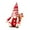 Red, variant on 1Pc Handmade Plush Christmas Gnomes with Gift,Elves Scandinavian Tomte Gnomes Figurines Doll for Christmas Decorations
