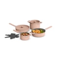 thumbnail image 2 of bella 9-Piece Cookware Set, Fits-anywhere™ Kitchenware, Blossom, 2 of 9