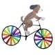 thumbnail image 4 of Wosthever Molino de viento de plástico colorido, Spinner de viento para niños, juguete para decoración de fiesta de jardín y césped Kits de decoración para fiestas perro cafe, 4 of 6