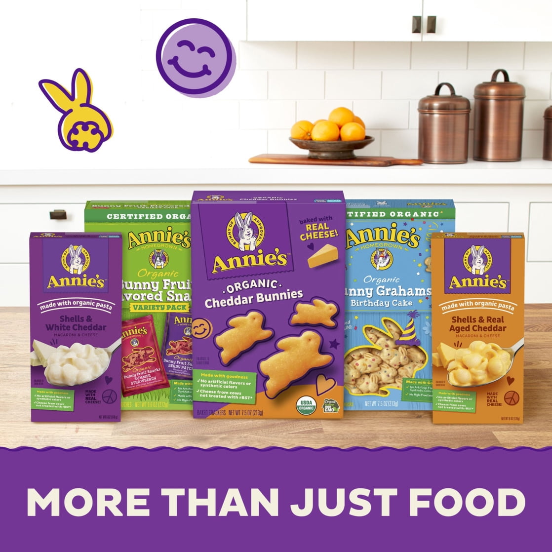 (12 pack) Annie's Deluxe Gluten Free Shells and Classic Cheddar, Pasta and Cheese Sauce, 11 oz