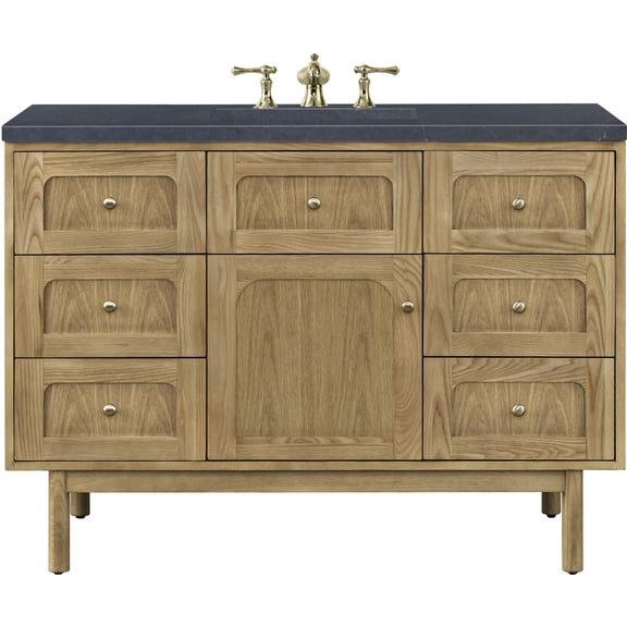 James Martin Vanities 545-V48-3Csp Laurent 48" Single Basin Poplar Wood Vanity Set - Light