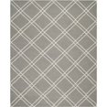 thumbnail image 1 of Safavieh Dhurries Grey Contemporary Rug - 9' x 12', 1 of 2