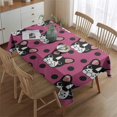 thumbnail image 2 of Cute Bulldogs Rectangle Tablecloth 60"x84",Waterproof Polyester Rectangle Table Cloth, Wipeable Spillproof Polyester Tablecloth for Dining, Camping, Indoor and Outdoor, 2 of 5