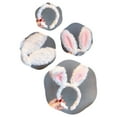 thumbnail image 5 of MORESEC Home Plush Bunny Ears Headband for Easter Thick Soft Hair Hoop for Adults Homes Party 1Pc, 5 of 8