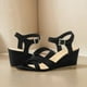 thumbnail image 4 of Boda Fiesta Bombas Slingback Mujer Tobillo Correa Punta Abierta Cómodo, 4 of 8