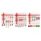 thumbnail image 2 of 27 Pairs Santa Suit Women Christmas Tree Earrings Christmas Drop Earrings Christmas Earrings Studs------Product code 61833, 2 of 3