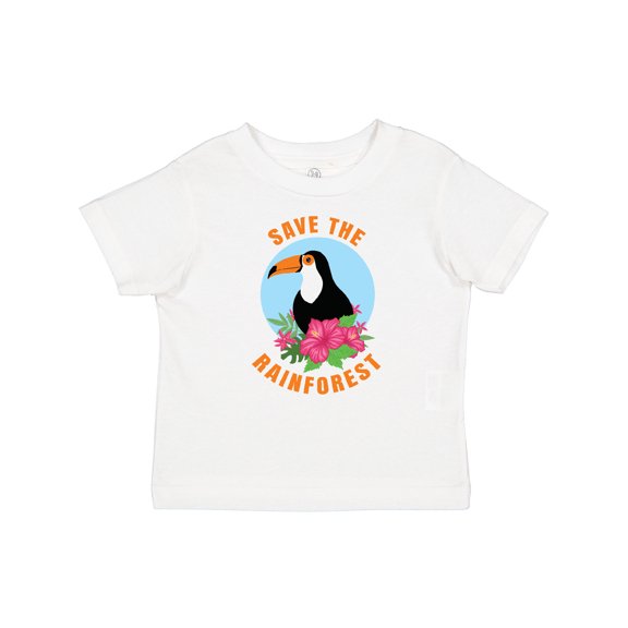 Inktastic Save the Rainforest Toucan Illustration Boys or Girls Baby T-Shirt