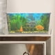 thumbnail image 2 of Acuario pequeño de escritorio, pecera transparente de plástico, pecera pequeña, pecera para peces de colores., 2 of 6