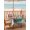 Red Green, variant on Outdoor Tablecloth with Umbrella Hole and Zipper, Christmas Teal Green Rectangle Table Cloth 52x70 Inch Waterproof Tablecloth, Winter Xmas Tree Red Truck Snowflakes Picnic Table Cover for Patio