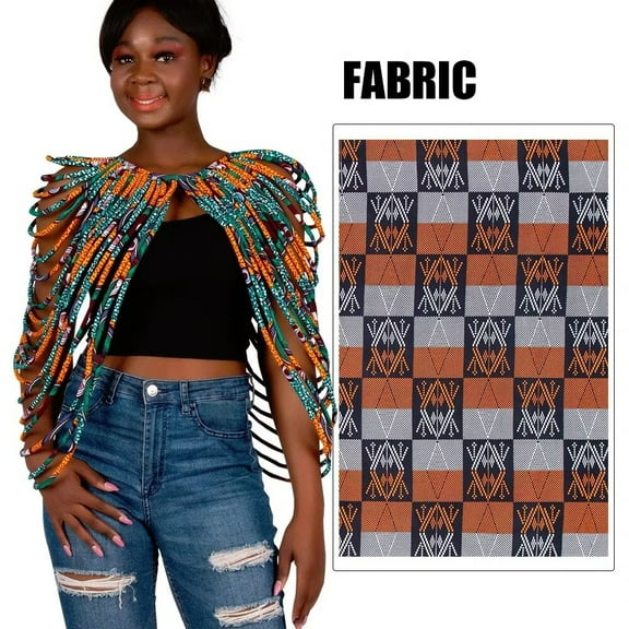 XIAOHUAGUA African Necklaces for Women Jewelry Ladies Necklace Ankara Fabric Necklace Shawl
