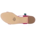 thumbnail image 6 of Womens Nine West Rizzah Lace Up Puff Ball Embellished Sandals - Pink, 6 of 6