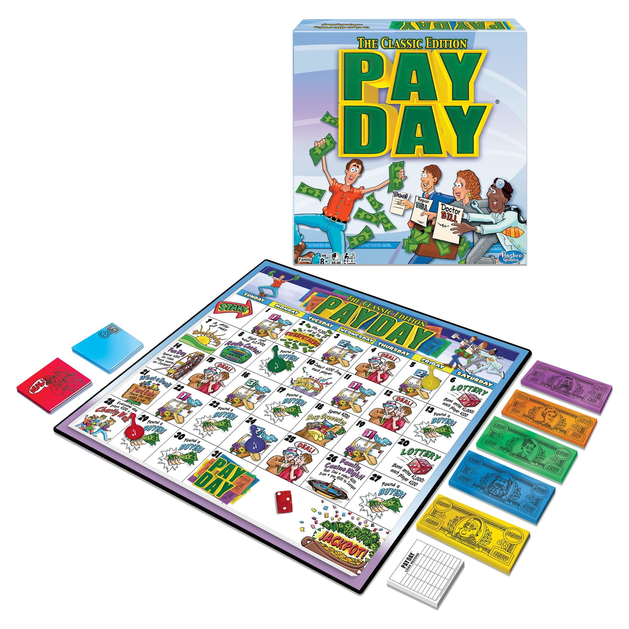 Winning Moves Games Pay Day Board Game