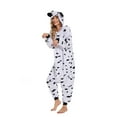 thumbnail image 5 of Dalmatian Onesie Adult CANASOUR Christmas Pajamas Polyester Animal Cosplay Suit Medium, 5 of 6