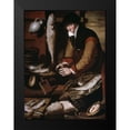 thumbnail image 2 of Pieter Pietersz 11x14 Black Modern Wood Framed Wall Art Titled - Dealer, 2 of 5