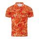 thumbnail image 3 of Camisetas de Manga Larga para Hombres Blusa de Poliéster de Manga Cuarta de Collar de Vuelta con Botón Impreso Casual, 3 of 8