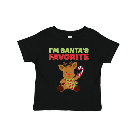 Inktastic I'm Santa's Favorite Reindeer Boys or Girls Toddler T-Shirt