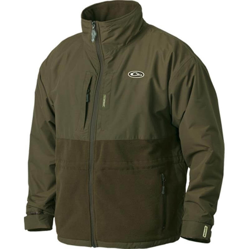 Drake Waterfowl DRAKE MST EQWADER PLUS FULL ZIP JACKET OLIVE 2XLARGE