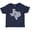 Navy Blue, variant on Inktastic Texas Silhouette Mandala Boys or Girls Baby T-Shirt