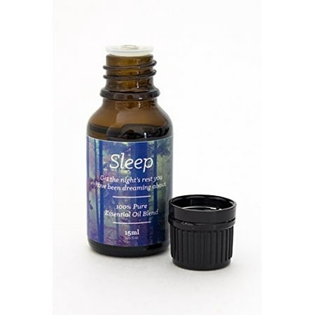 Sleep Essential Oil Blend | 15ml FullStrength | 100 Pure and Therapeutic | Fight Insomnia | Diffuse Before Bedtime to Help (Best Way To Fight Insomnia)