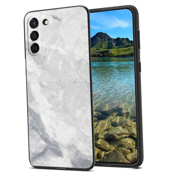 Compatible with Samsung Galaxy S21 FE Phone Case, Marble-16-Inch-135 Case Men Women, Flexible Silicone Shockproof Case for Samsung Galaxy S21 FE