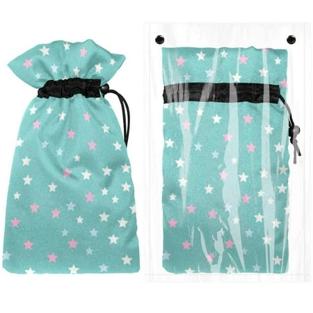 

Josid Stars Pattern Reusable Outdoor Faucet Insulation Covers Waterproof and Freeze-Resistant Spigot Protector Bags 2 Pack 11 x 6.9