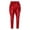 Red, variant on DPOIS Girls Skinny Metallic Loose Elastic Waist Leggings Tights Pants Gold 17-18